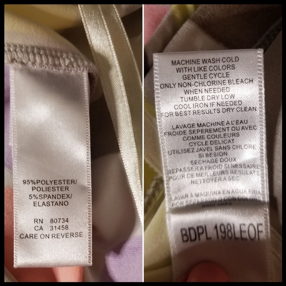 BCBG*Brush Stroke Tank/Halter Top - Picture 7 of 7